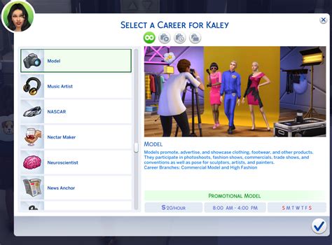 sims 4 modeling career|famous model career sims 4.